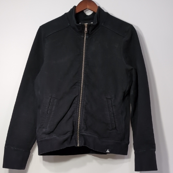 American Giant Jackets & Blazers - American Giant | Cotton Black Zip Up Sweater Jacket Minimalist Size XL